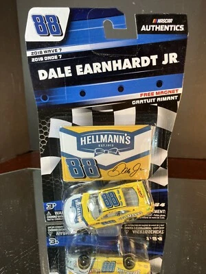 Dale Earnhardt Jr #88 Hellmann's Wave 7 2018 Chevrolet Camaro 1:64 Authentics - Image 1 of 2