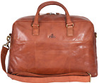 REDUCED TO £64.99 Rowallan of Scotland MediumTan Leather Unisex Travel Bag  1589
