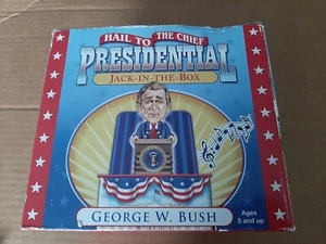 Presidential Jack-in-the Box President George W. Bush Hail To The Chief - Picture 1 of 6