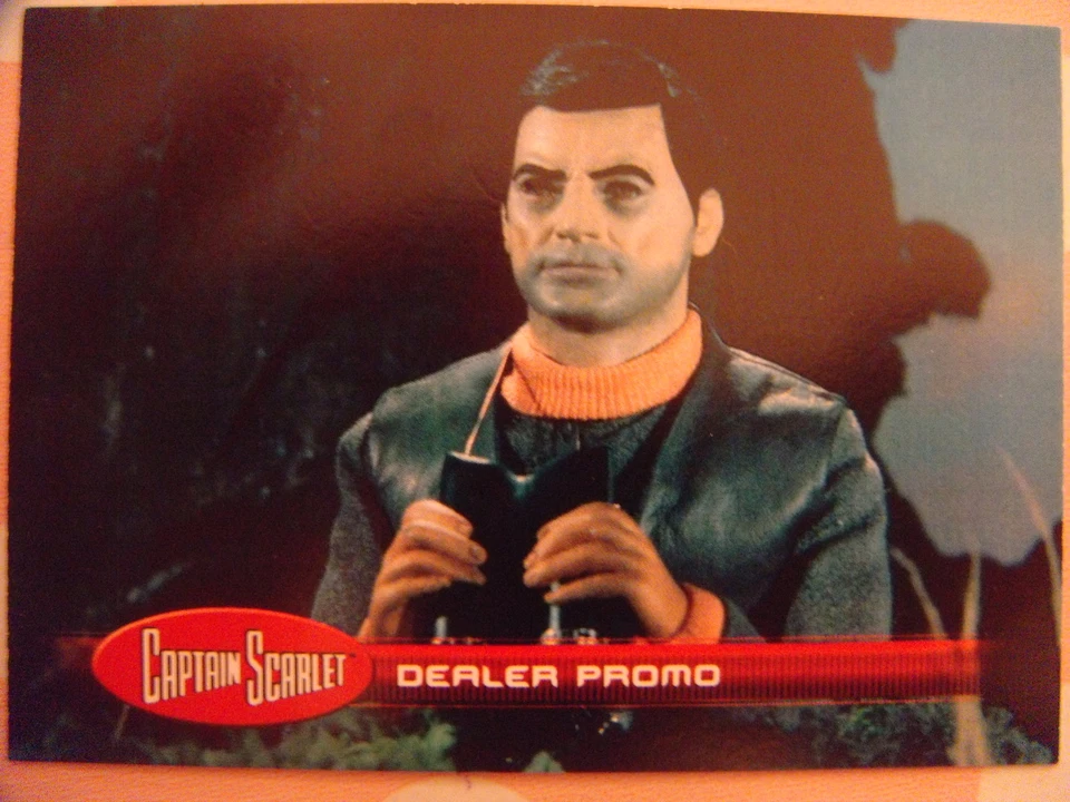 CAPTAIN SCARLET: DEALER PROMO CARD: GP1 - CAPTAIN BLACK - Image 1 of 1
