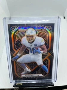 2021 Panini Obsidian #51 Austin Ekeler Electric Etch Orange 72/75 SP Chargers - Picture 1 of 2