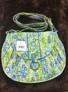 Vera Bradley English Meadow Saddle Up Crossbody New w/Tags Magnetic Closure - Picture 1 of 10
