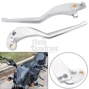 For Indian Scout Sixty Chrome Aluminium Handlebar Clutch & Brake Levers 2017-21 - Picture 1 of 19