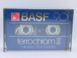 Cassette de audio BASF FerroCrhom tipo III 90 sellado de fábrica nuevo - Imagen 1 de 4