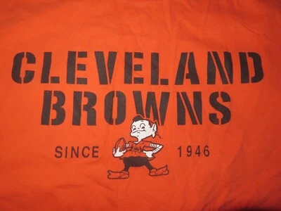 Camiseta Reebok Gridiron Classic - Cleveland Browns Est 1946 (XL) JIM BROWN Foto 1 de 4