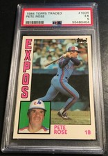 AFFORDABLE PETE ROSE  PSA GRADED CARDS 7, 8, & 9 PHILLIES REDS