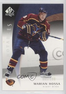 2005-06 SP Authentic SP Notables Limited /100 Marian Hossa #117 HOF