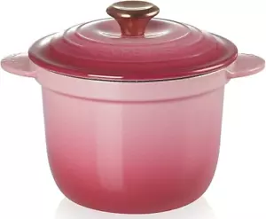 Le Creuset Cocotte Every 18 Berry Enameled Cast Iron Rice Pot 2L 18cm Japan NEW - Picture 1 of 9