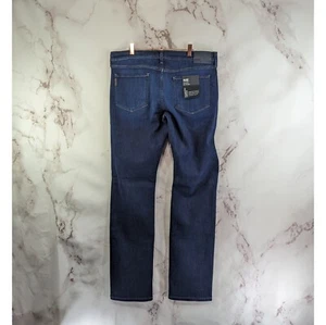 Paige Jeans Mens 34 X 32 Federal Slim Straight Stretch Denim Dark Wash Graham - Imagen 1 de 16