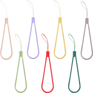 7 Pcs Lonse En Silicone Tressée Lanière Pour Téléphone Portable De - Zdjęcie 1 z 12