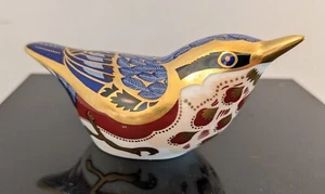 Royal Crown Derby Nuthatch, Imari Paperweight Collection - Picture 1 of 6