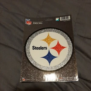 PITTSBURG STEELERS 5" Flat Die Cut Decal Sticker Emblem - Picture 1 of 4