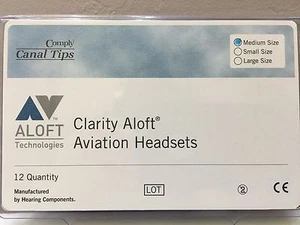 NEW GENUINE CLARITY ALOFT COMPLY MEDIUM CANAL TIPS 6 pairs - Bild 1 von 3
