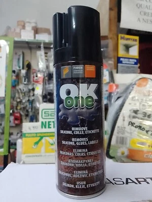 Faren - OK ONE-Rimuovi Etichette, Sciogli Silicone, Colla, Mastice, Resina-200ml - Immagine 1 di 4