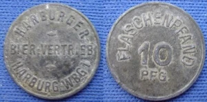 Harburg, Harburger Biervertrieb 10 pfg. - Bild 1 von 1