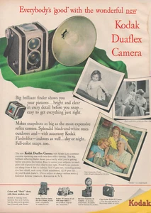 1948 Kodak Duaflex Camera Everybody's Good With The Wonderful Vintage Print Ad - Picture 1 of 1