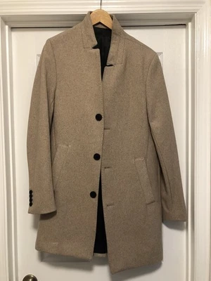 H&M Men’s Peacoat Jacket Size S  - Image 1 of 4