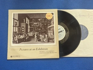 B/S ED1 MUSSORGSKY - PICTURES AT AN EXHIBITION LP, Karajan, COLUMBIA SAX 2261 - Picture 1 of 9