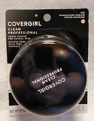 Covergirl Clean Professional Loose Powder 115 Translucent Medium Discontinued... - Image 1 of 3