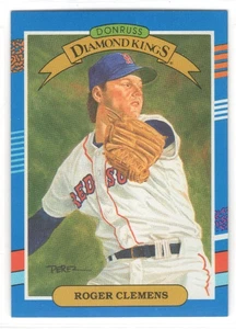 1990 Leaf ROGER CLEMENS Diamond Kings card #9 - Picture 1 of 2