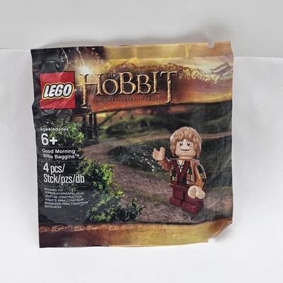 LEGO The Hobbit 5002130 Good Morning Bilbo Baggins NEW NOS Minifigure Robe Print - Image 1 of 4