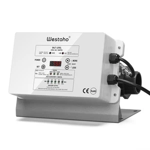 Saltwater Pool System, Salt Chlorine Generator with USA Titanium Cell for Abo... - Picture 1 of 7