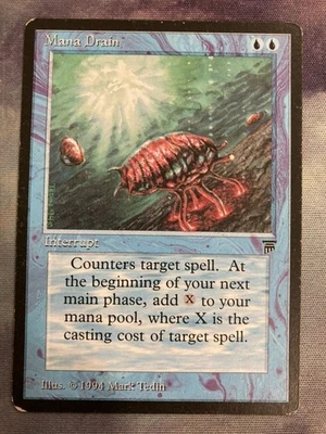 MTG MTG Leg Mana Absorption Drain English First Edition Edh Commander Legends - Image 1 of 4
