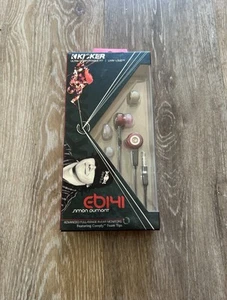 NEW KICKER SIMON DUMONT SKI SNOWBOARD SURF SUP GOLF EARBUDS HEADPHONES STICKER - Picture 1 of 4