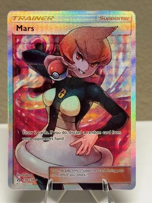 Mars (Full Art) 154/156 Sm-Ultra Prism Holo Illustration Rare Pokemon - Image 1 of 2