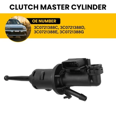 Clutch Master Cylinder fits VW TIGUAN 5N 2.0D 07 to 18 3C0721388C 3C0721388J 1x - Image 1 of 4