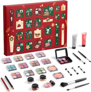 Makeup Adventskalender 2025, 30 Teile Adventskalender Schminkset 24 Tage individuell - Bild 1 von 12