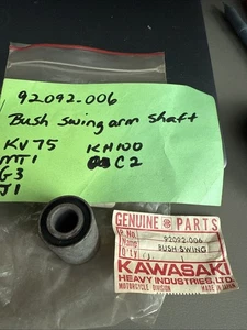 Kawasaki NOS NEW 92092-006 Swing Arm Shaft Bushing C2 G3 KH KV MT1 C2SS C2TR - Foto 1 di 4