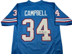 Earl Campbell signed handsigniert Football Trikot JSA COA Houston Great - Bild 1 von 2