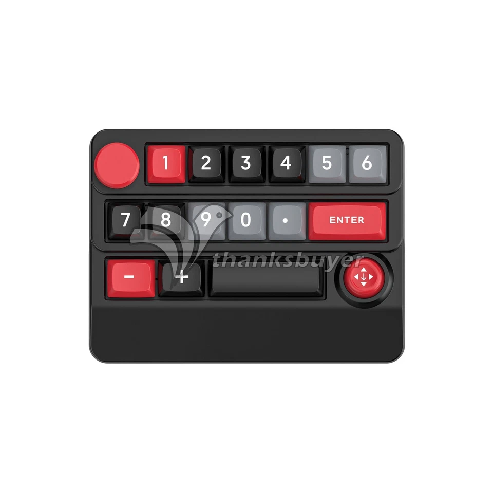 W909 Wireless 3-mode Bluetooth Digital Keyboard Mechanical Gaming Keyboard - Image 1 of 1