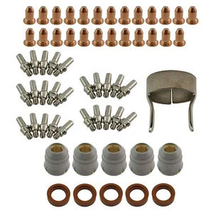Easily Replaceable Parts in the Plasma Cutter Kit of 61pc for Efficiency - Picture 1 of 12