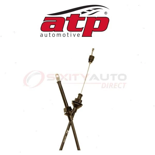ATP Carburetor Accelerator Cable for 1989-1991 Chevrolet R3500 - Air Fuel gh Foto 1 de 4