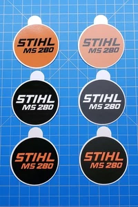 Vinyl Sticker for Stihl MS 280 Recoil Badge "Full Overlay" - Picture 1 of 9