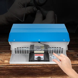 Dust Collector Bench Jewelry Polisher Polishing Buffing Machine 500W 230V New - Picture 1 of 12