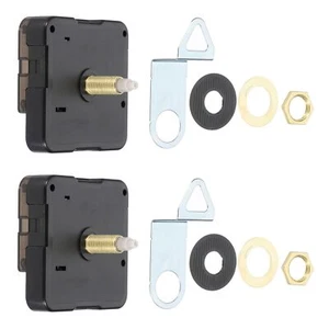 2 Set Clock Mechanism Quartz Clock Mechanism Battery Operated Mechanism Shaf... - Picture 1 of 5
