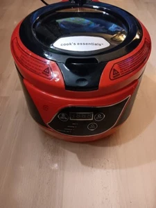 Cook's Essentials 5.5 qt Smart & Healthy Cooker Red - No Box, Manual Included - Picture 1 of 10