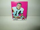 Bill Nelsen 1969 Football Card Topps #52 Vintage Usc Cleveland Browns Qb Exc