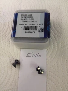 2 NEW ISCAR CHAM DRILL CARBIDE INSERTS IDM 108. IDM 0425. GRADE: IC908 -e146- - Picture 1 of 1