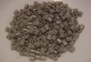 Bügelperlen * ca 500 Stück grau Perlen Steckperlen Vorlagen midi 5+ - Bild 1 von 1