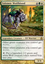 [1x] Tolsimir Wolfblood - Heavy Play, English - Ravnica MTG Magic