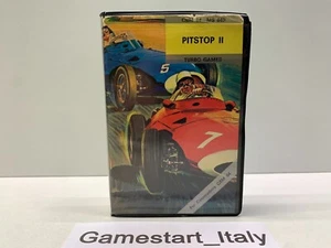 PITSTOP II 2 COMMODORE 64 C64 - GIOCO USATO MS 043 TURBO GAMES - Imagen 1 de 9