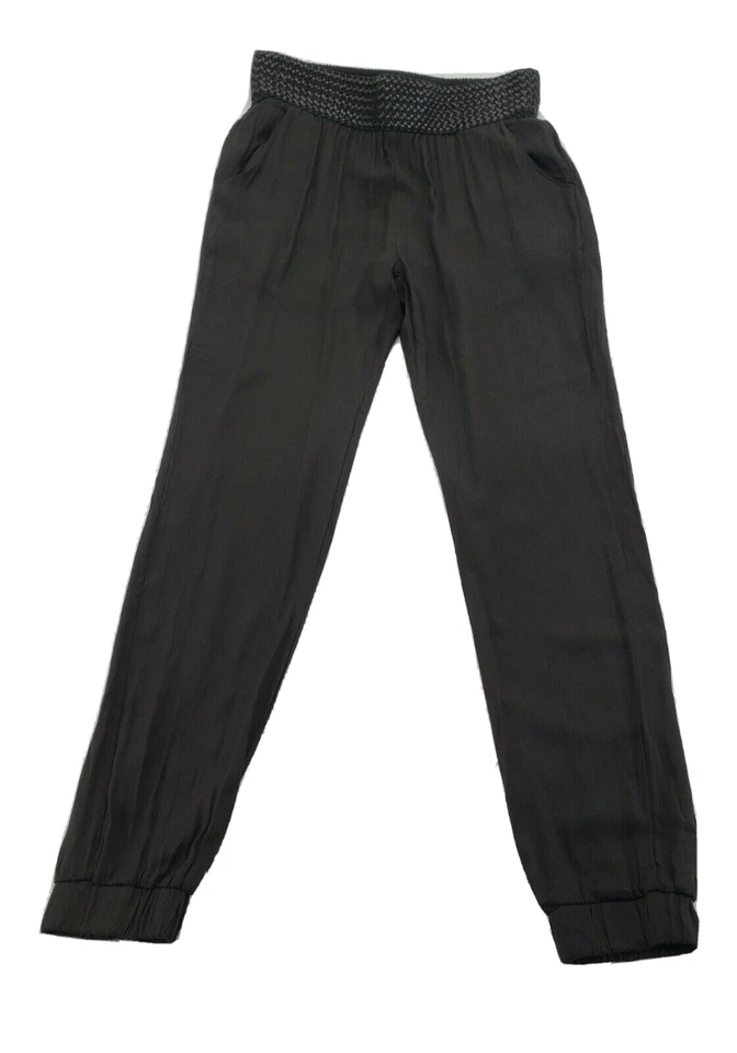 Pantalones de vestir B York para mujer talla L negros con cinturón trenzado cintura NUEVOS NUEVOS CON ETIQUETAS Foto 1 de 4