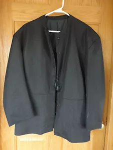 Authentic Amish Mens Black Jacket, pants Waist: 40", inseam: 31-1/2" and vest - Picture 1 of 9