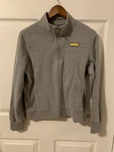 Prince & Fox Boys SZ L Gray 1/4 Zip Pullover Sweatshirt #977 - Picture 1 of 10