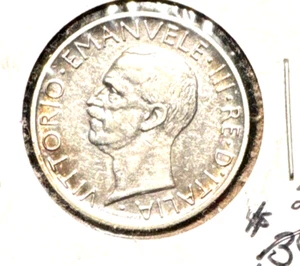 Italy 1927 R 5 lire KM 67.1 AU - Picture 1 of 2