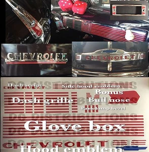 1947 1948 1949 1950 1951 1952 1953 Chevy Truck decal set - Foto 1 di 11